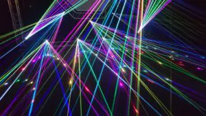 éclairage événementiel show lasers