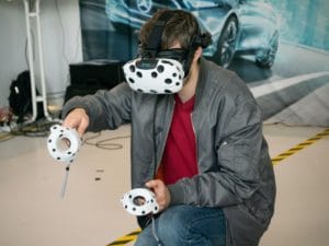 animation VR pendant une convention en ligne