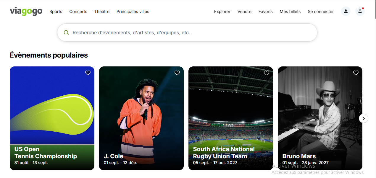 Viagogo est-il un site fiable pour acheter des billets en ligne ?
