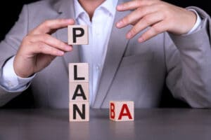 La base de votre stratégie de marketing événementiel sera votre plan B