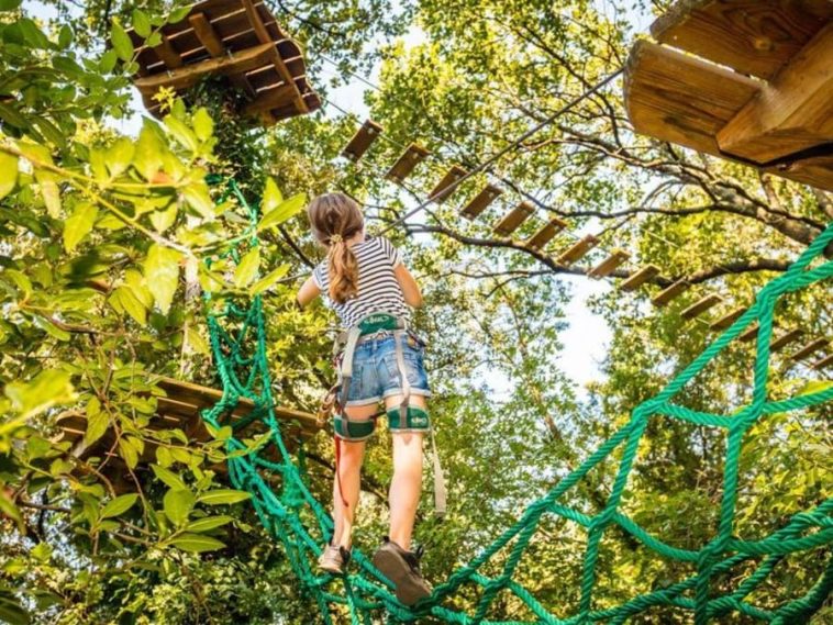 Parc aventure accrobranche à Sommières (30)