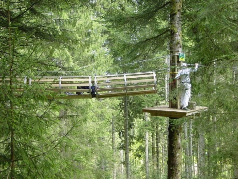 Parcours Accrobranche à Morteau (25)