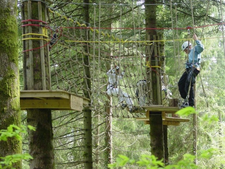 Accrobranche La Forêt de l'Aventure à Morteau (25)