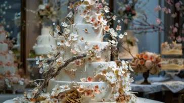 Le gâteau de mariage, le clou de votre réception de rêve
