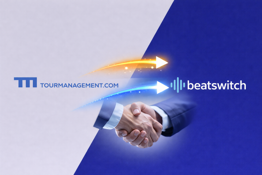 Beatswitch の買収により、Tourmanagement.com はより流動的で統合されたイベント管理を推進し​​ます