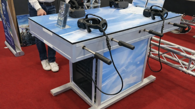 Animation babyfoot VR