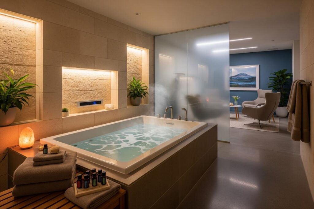 Relaxation en entreprise grâce au bain sensuel