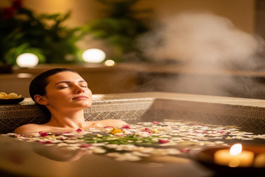 Les bienfaits psychologiques du bain sensuel