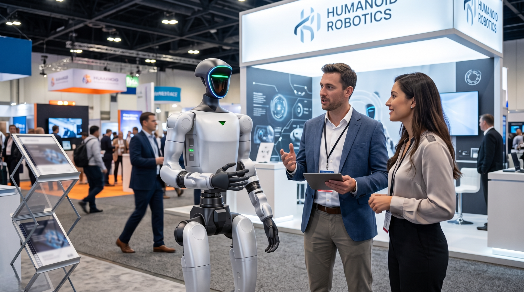 Animation robot : un levier important pendant un événement professionnel