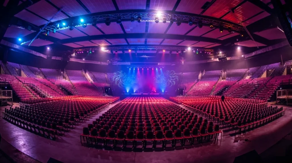 la grande salle de Galaxie Amnéville