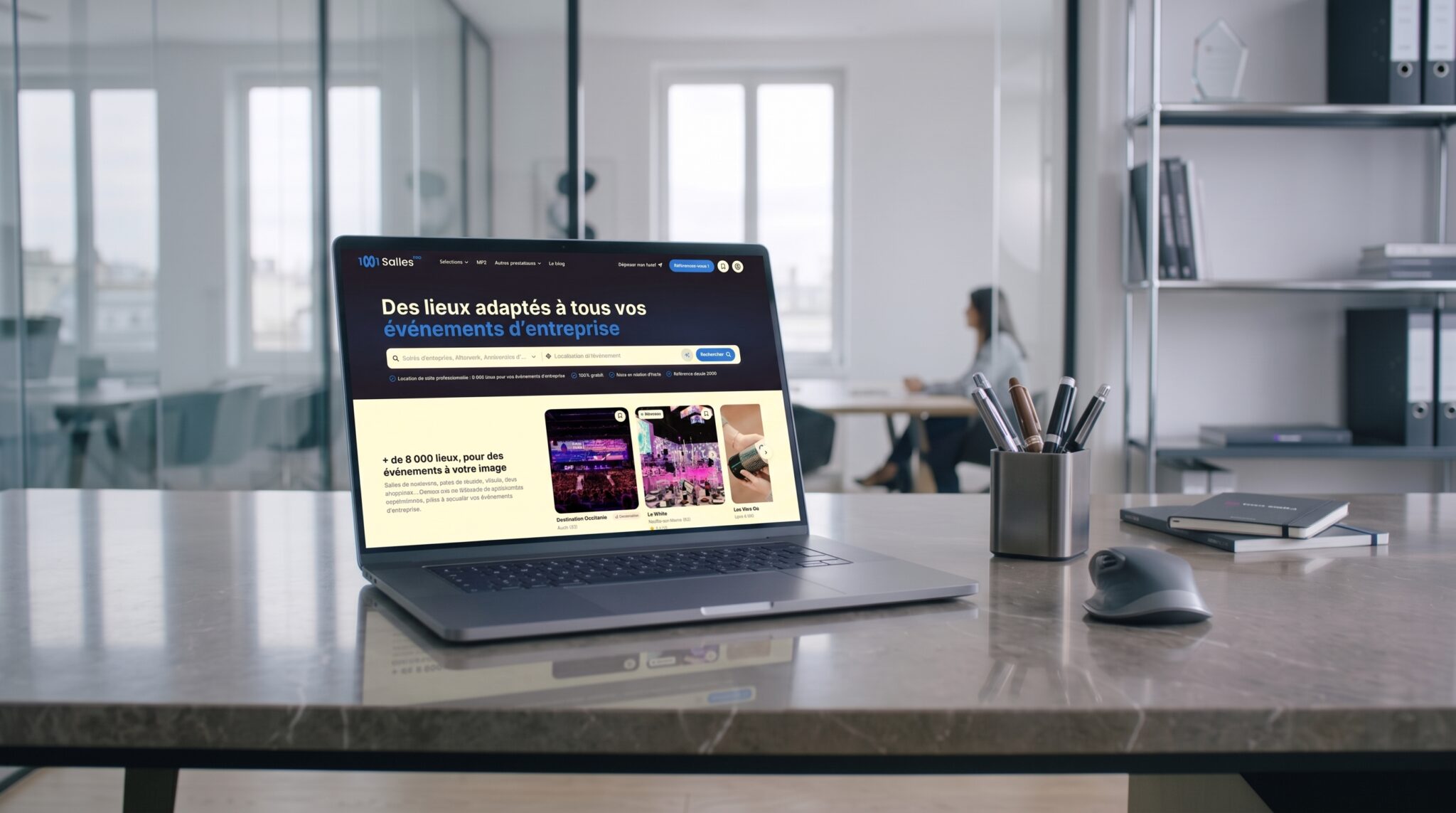 1001 Salles PRO : la solution pour réduire le temps de sourcing pour vos événements professionnels